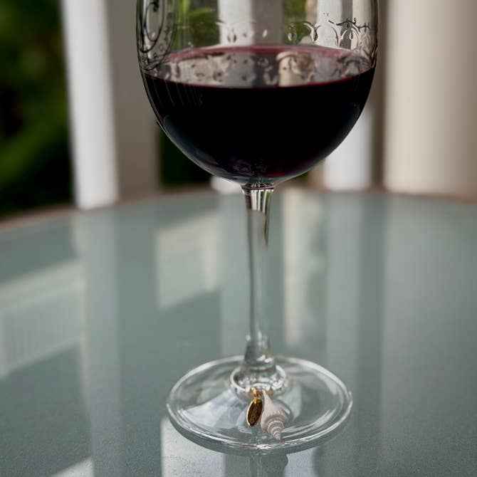 Seashell Wine Glass Charms