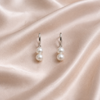 Sloan Pearl Hoops - Ostella