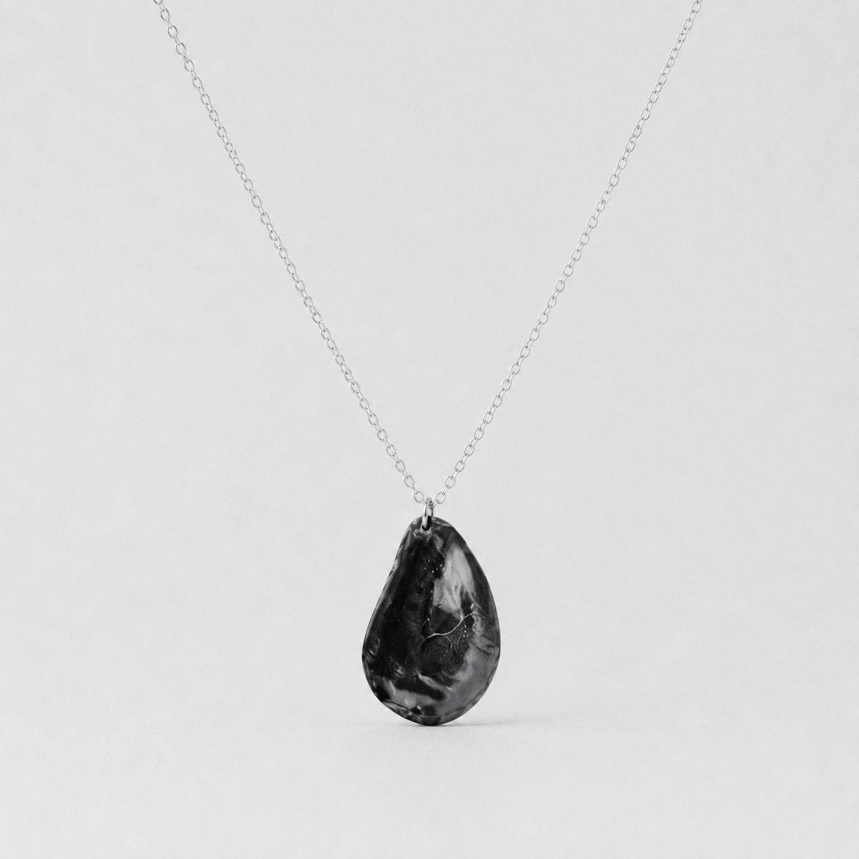 Oyster Shell Pendant Necklace ~ Chastity