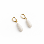 Olive Hoop Earrings - Ostella