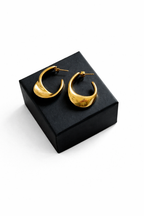 Sofia Gold Twist Hoops