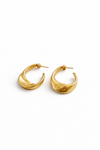 Sofia Gold Twist Hoops