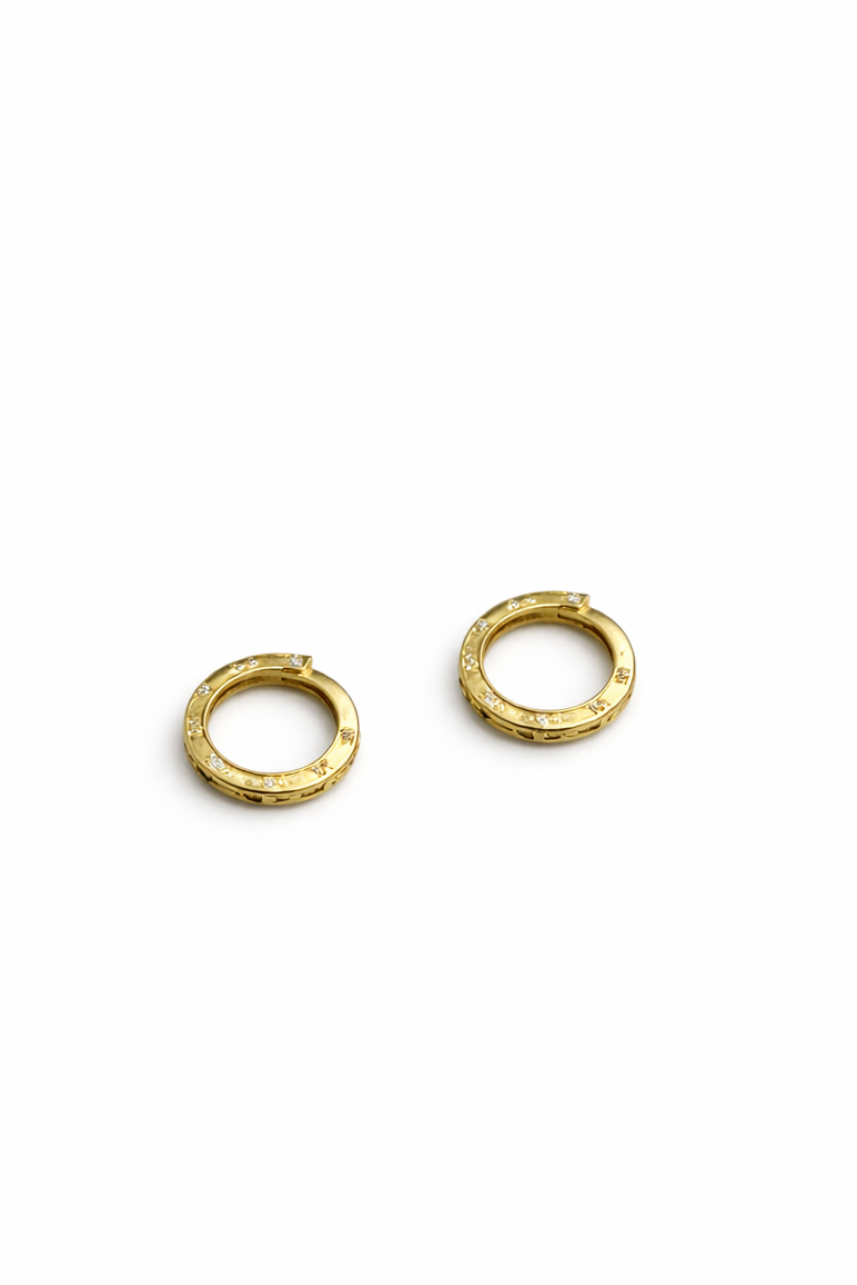 Sofie Gold Hoops