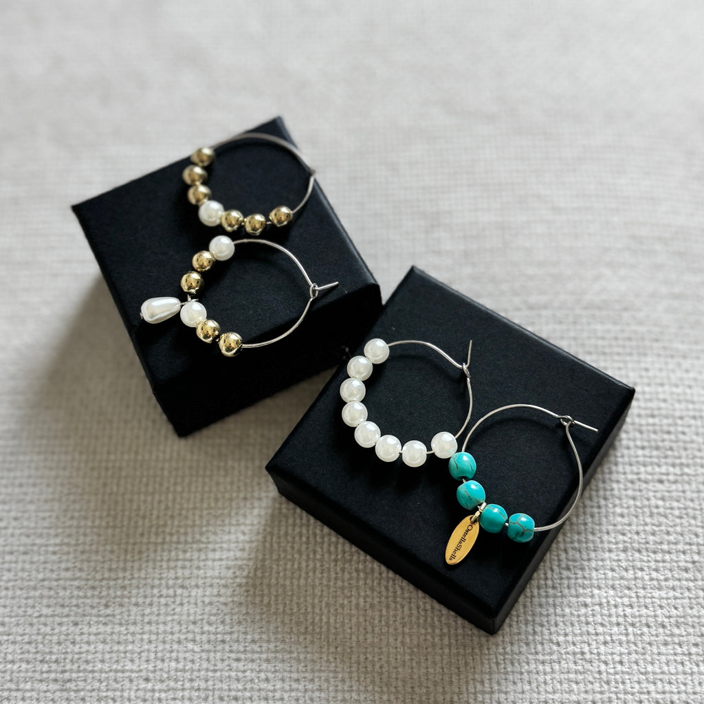Seashell Wine Glass Charms - Ostella