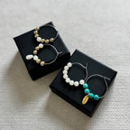 Seashell Wine Glass Charms - Ostella