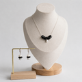 Matching Necklace & Earrings Set ~ Dalmatian