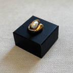 Maria 18K Gold Plated Pearl Ring