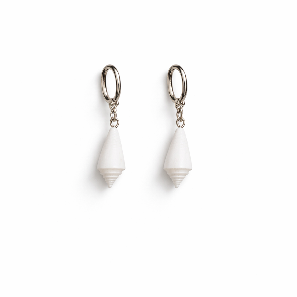 Phoebe Shell Earrings - Ostella