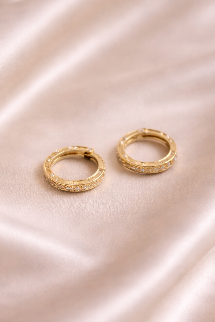 Sofie Gold Hoops