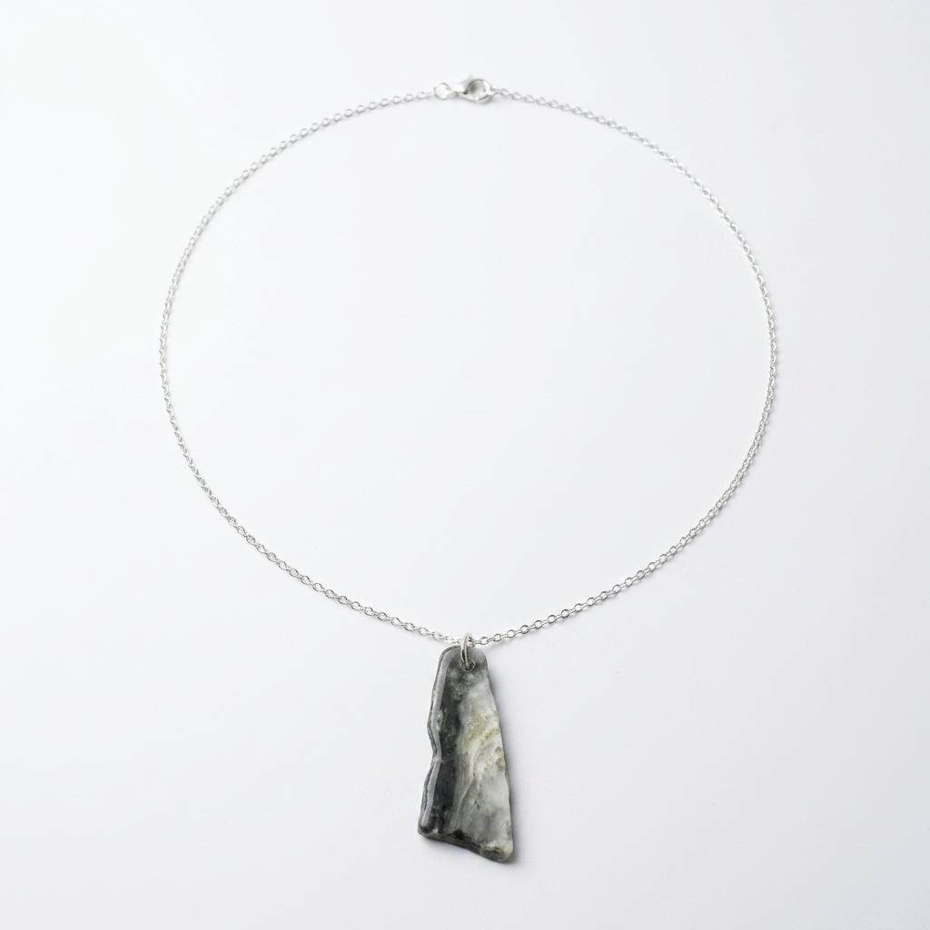 Teal Pendant Necklace