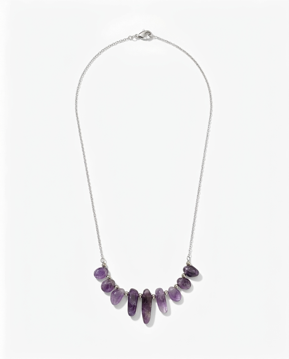 Annie Necklace Amethyst