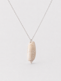 Shell Pendant Necklace ~ Olive