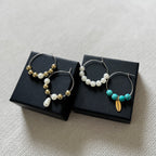 Seashell Wine Glass Charms - Ostella