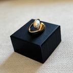 Maria 18K Gold Plated Pearl Ring