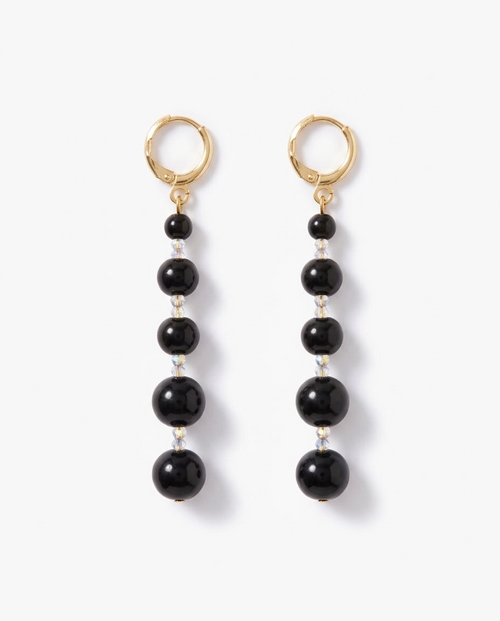 Catalyst Earrings Black Onyx