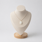 Oyster Shell Pendant Necklace ~ Domenica