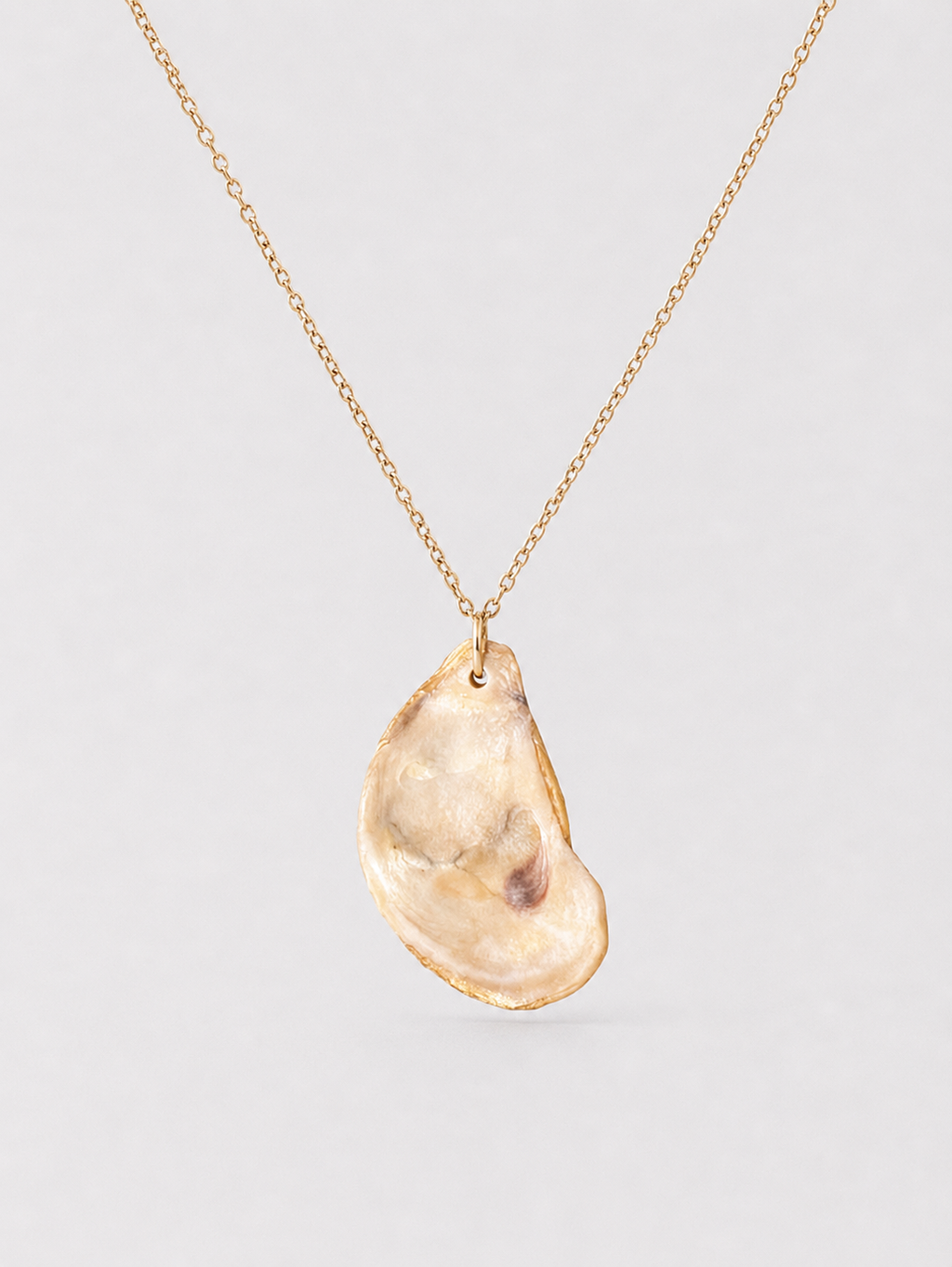 Oyster Shell Necklace ~ Lou