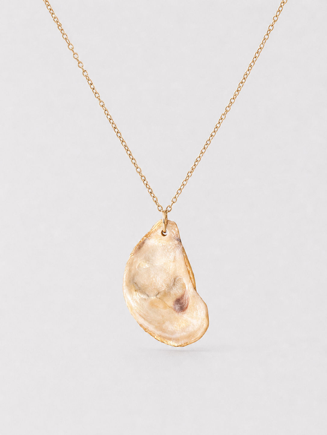 Oyster Shell Necklace ~ Lou