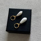 Olive Hoop Earrings - Ostella