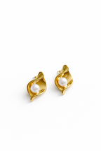 Sierra Gold Plated Stud Earrings