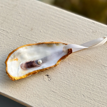 Natural Oyster Shell Ornaments