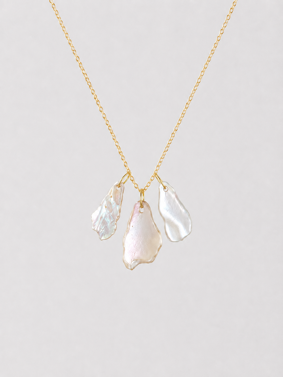 Mother of Pearl Charm Necklace