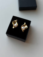 Sierra Gold Plated Stud Earrings