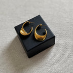 Sofia Gold Twist Hoops
