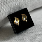 Sierra Gold Plated Stud Earrings