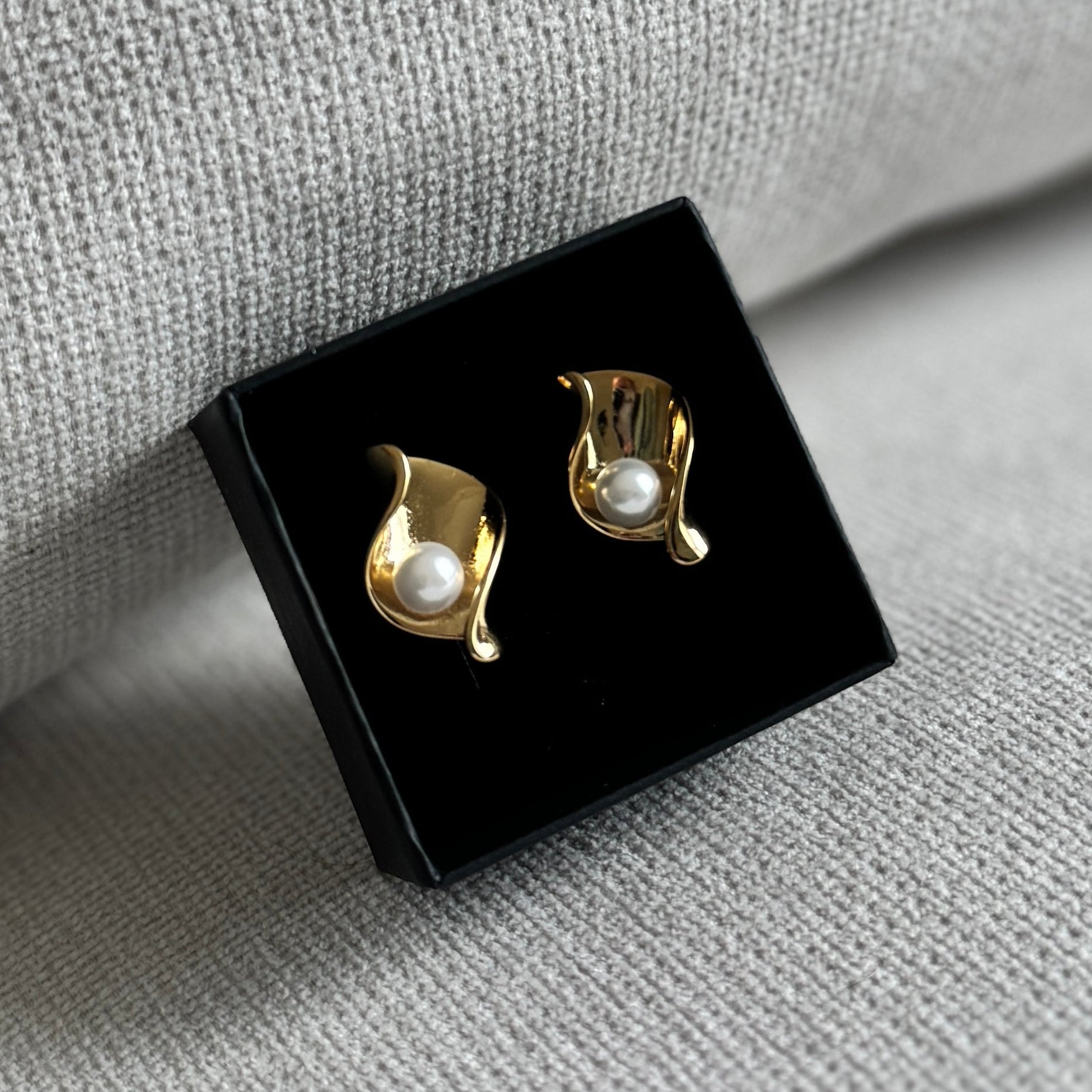 Sierra Gold Plated Stud Earrings