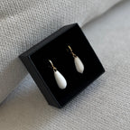 Olive Hoop Earrings - Ostella