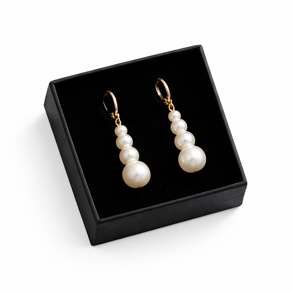 Lily Pearl Earrings - Ostella