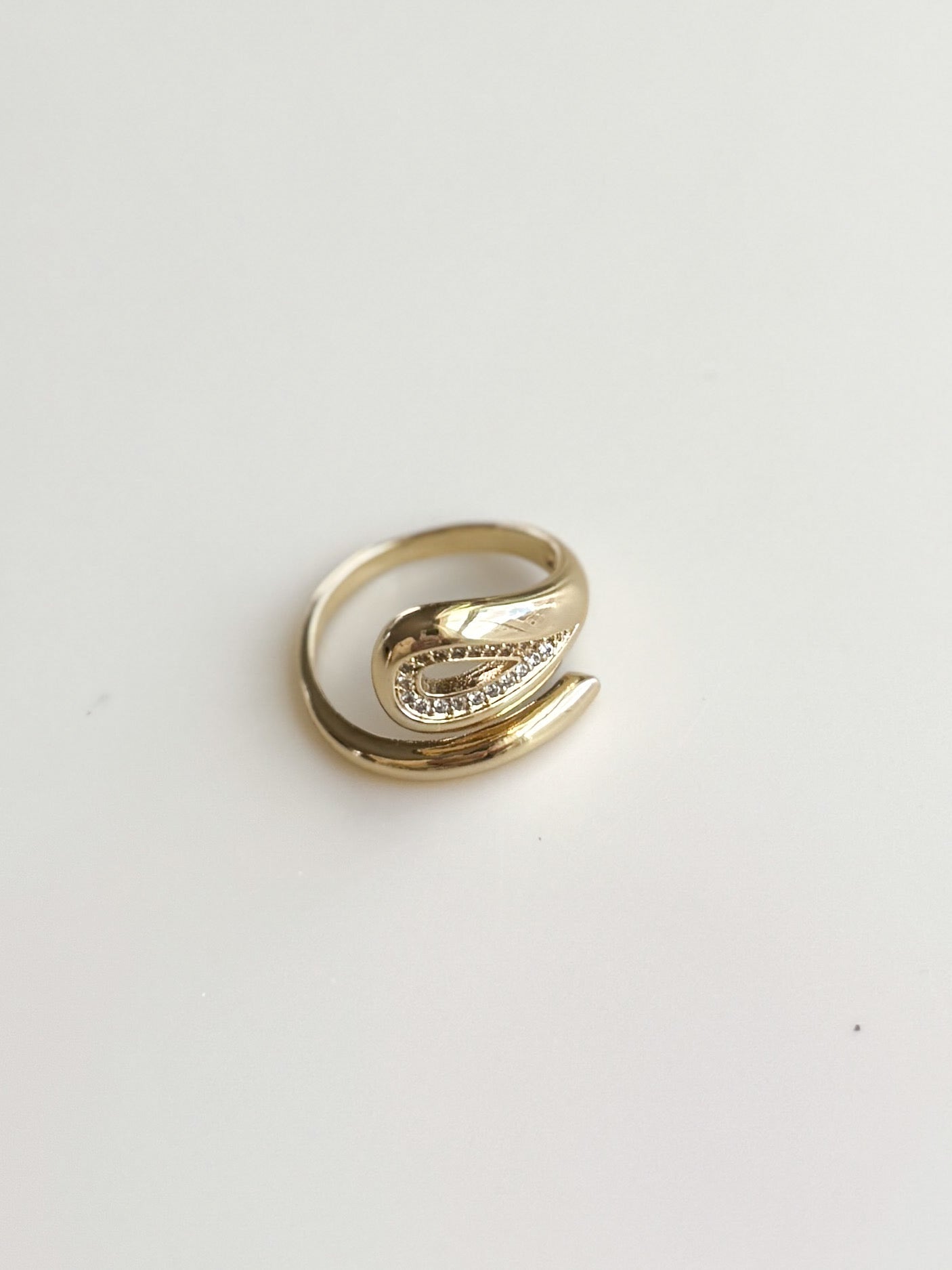 Gigi Gold Adjustable Ring