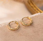 Sofie Gold Hoops