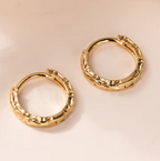 Sofie Gold Hoops