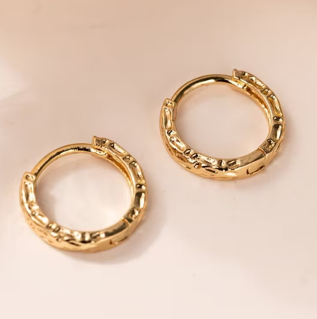 Sofie Gold Hoops