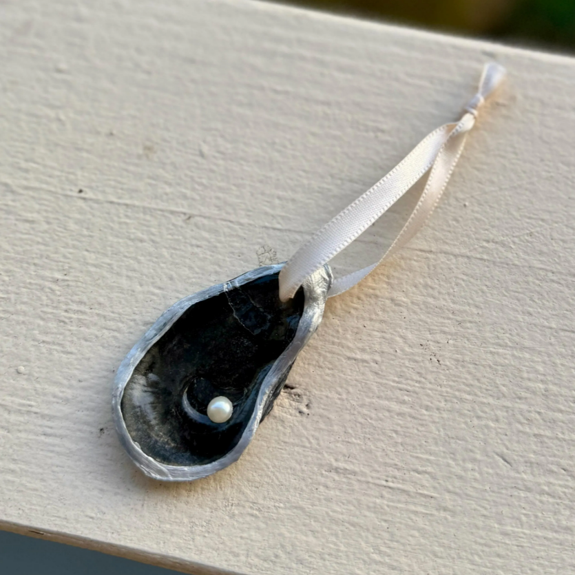 Natural Oyster Shell Ornaments