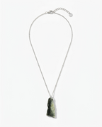 Teal Pendant Necklace