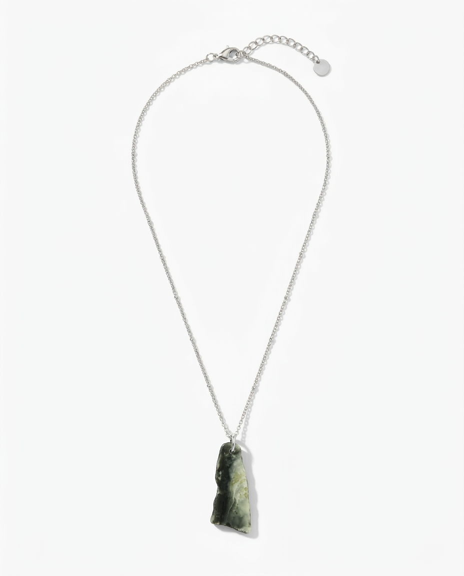 Teal Pendant Necklace