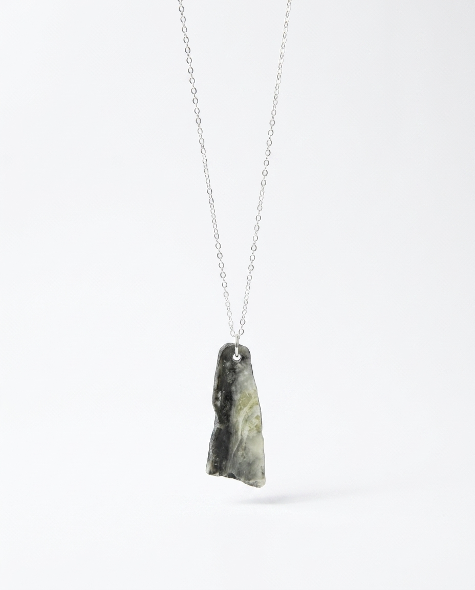 Teal Pendant Necklace