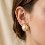 Bubble Pearl Studs