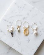 Seashell Wine Glass Charms