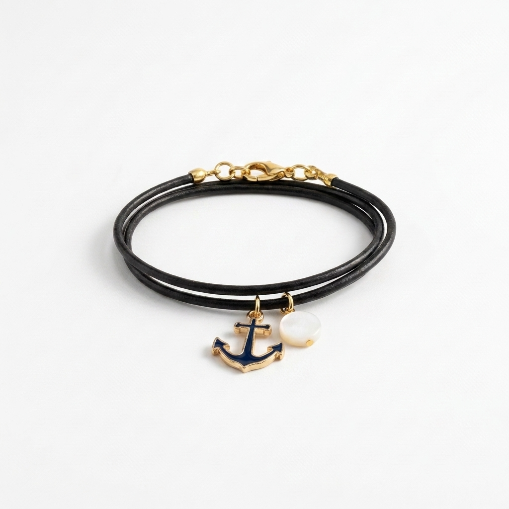 Anchors Wrap Bracelet
