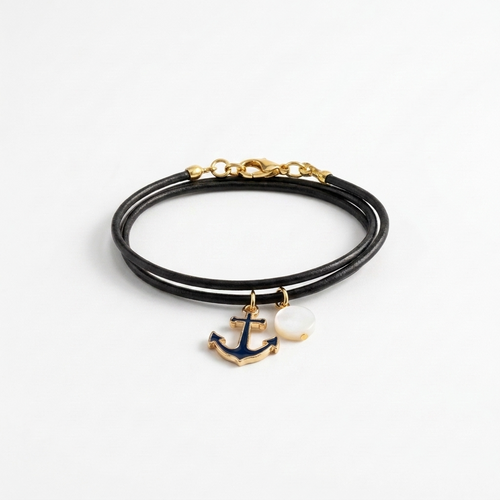 Anchors Wrap Bracelet