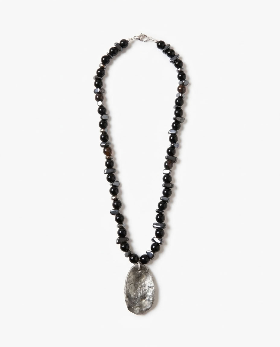 Chrysalis Necklace Black Onyx