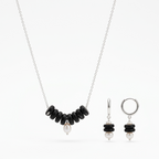 Dalmatian Necklace & Earrings Set