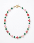 Poppy Necklace Rose Quartz