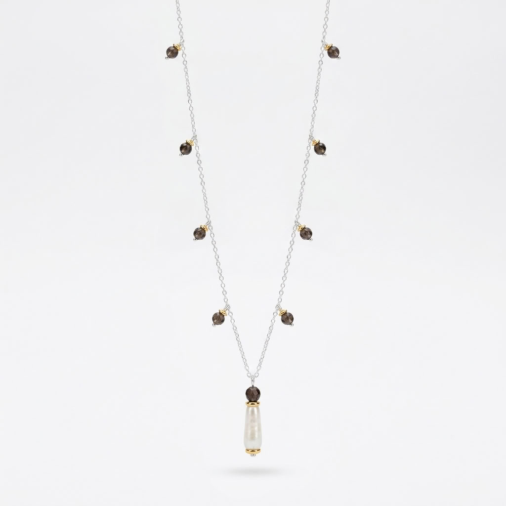 Lyon Necklace Smoky Quartz
