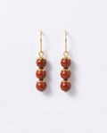 Jasmine Earrings Red Jasper