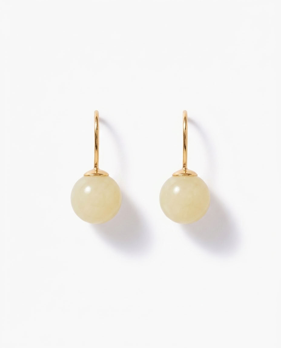Evangelia Earrings Italian Onyx